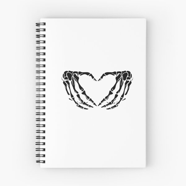 Item preview, SKELETON HANDS MAKİNG HEART SYMBOL designed and sold by DeluxBee.