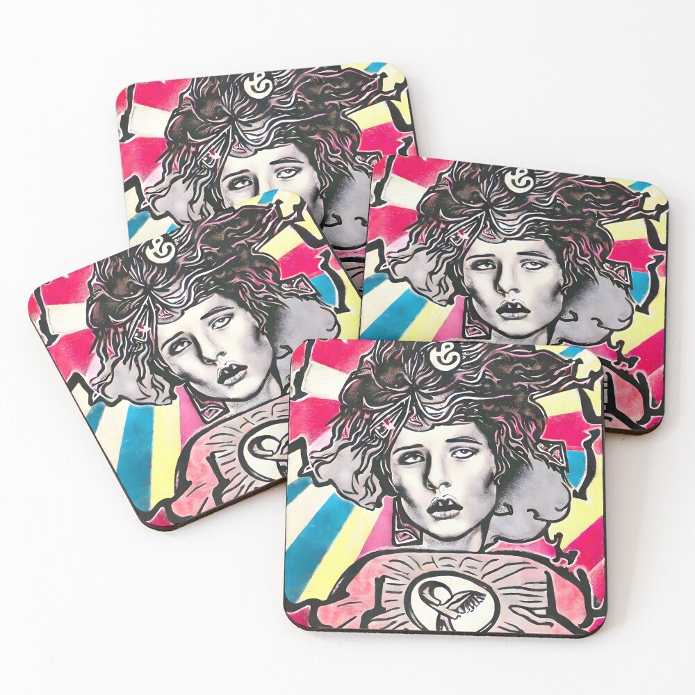 Item preview, Coasters (Set of 4) designed and sold by Riceworld.