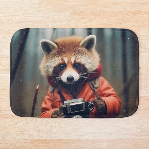 Item preview, "Panda rojo en el bosque" designed and sold by Smiths-Forge.