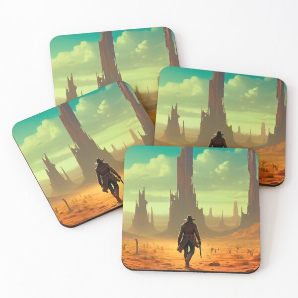 Item preview, Gunslinger pursuing the Man in Black - Dark Tower designed and sold by devath.