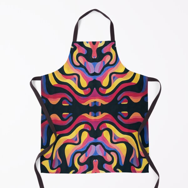 Item preview, Trippy Colorful Blobs - Large Symmetrical Abstract Expressionism Painting designed and sold by Lucidesigns.
