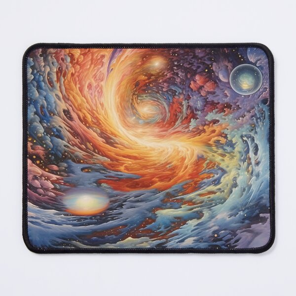Item preview, Exploring the Limits of the Cosmos: An Epic Illustration of Travel Through a Wormhole. designed and sold by InsaneLEDP.