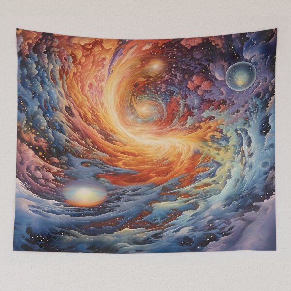 Item preview, Exploring the Limits of the Cosmos: An Epic Illustration of Travel Through a Wormhole. designed and sold by InsaneLEDP.
