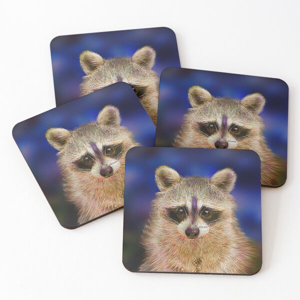 Item preview, me Outsider Racoon Art - dePace' designed and sold by mrpropcake.