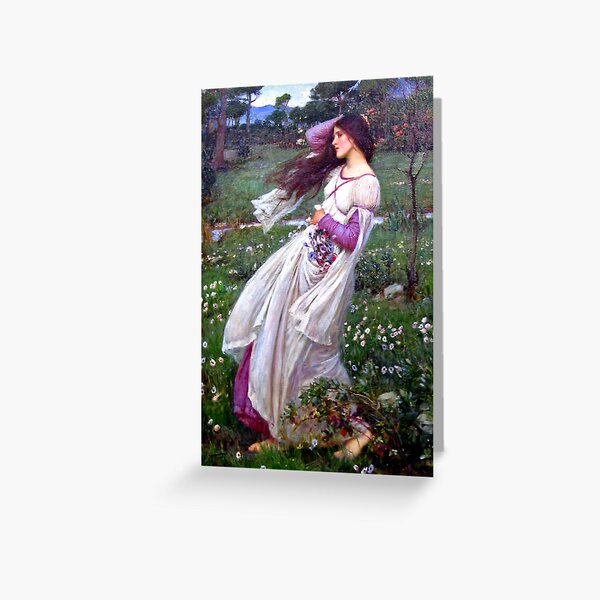 Item preview, Windflowers - John William Waterhouse designed and sold by forgottenbeauty.