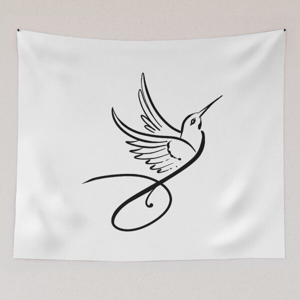 Item preview, Hummingbird Line designed and sold by CuteTattoo.