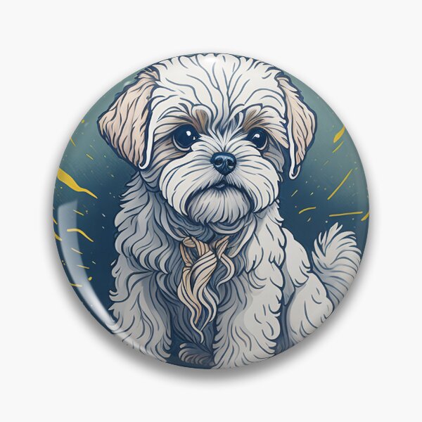 Item preview, Maltese (Sticker and Print Out) designed and sold by Sir Elgin Ortiz.