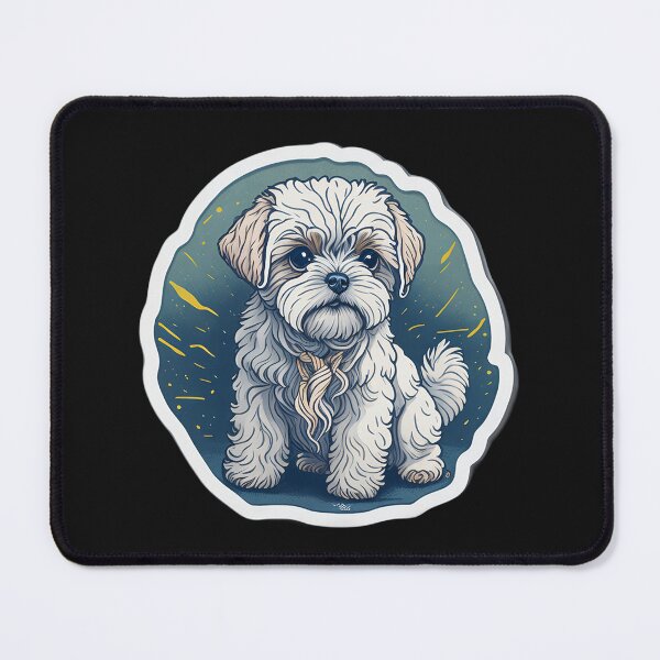 Item preview, Maltese (Sticker and Print Out) designed and sold by Sir Elgin Ortiz.