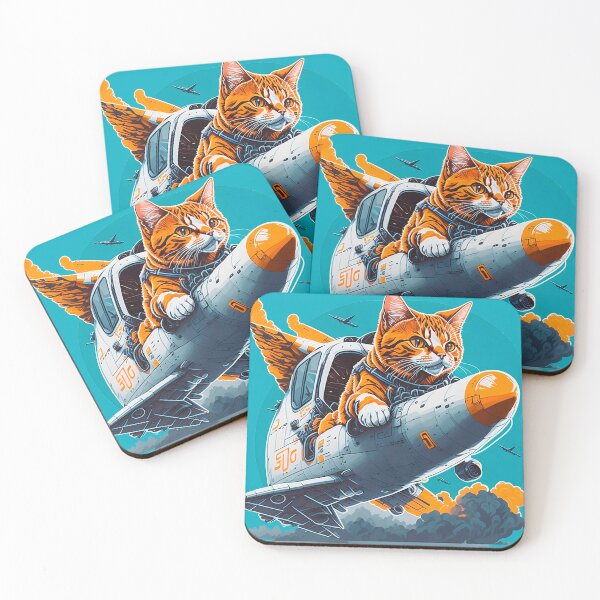 Item preview, Cat Airplane Pilot designed and sold by DesignArtEmpire.