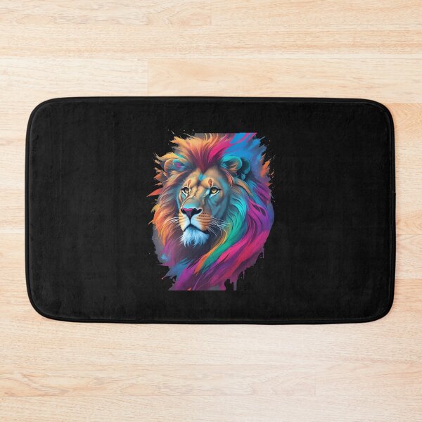 Item preview, Cool Lion art Sticker designed and sold by Abdalla Hussein.