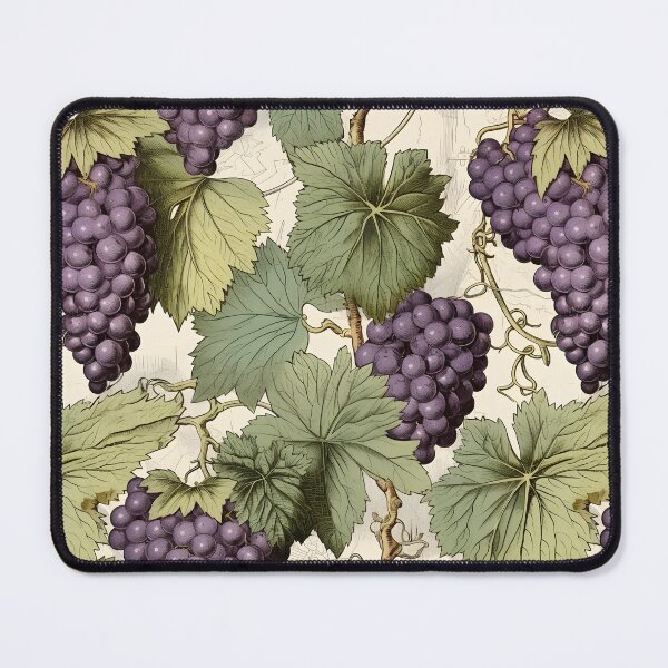Item preview, Grapes vintage illustration designed and sold by enipra.