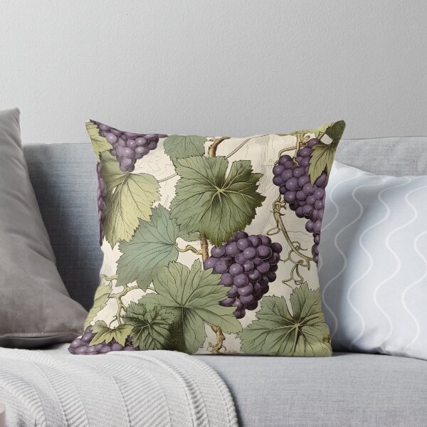Item preview, Grapes vintage illustration designed and sold by enipra.