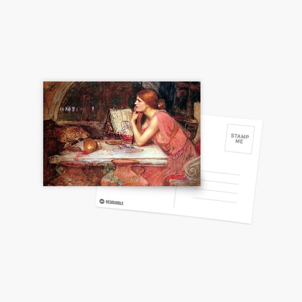 Vista previa del artículo con la obra «La hechicera - John William Waterhouse», diseñado y vendido por forgottenbeauty.