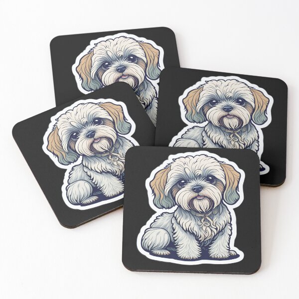 Item preview, Maltese (Sticker and Print Out) designed and sold by Sir Elgin Ortiz.