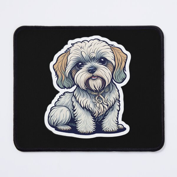 Item preview, Maltese (Sticker and Print Out) designed and sold by Sir Elgin Ortiz.