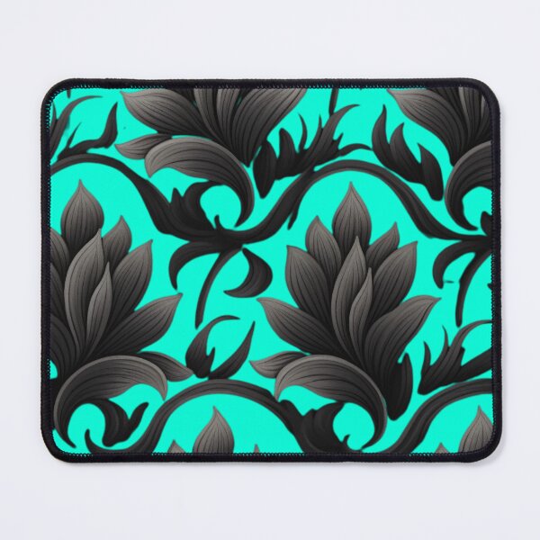 Item preview, Black flowers pattern designed and sold by DarkFablecation.