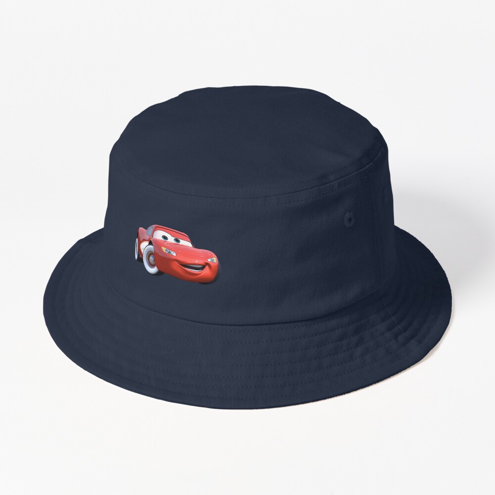 Lightning mcqueen discount bucket hat adults