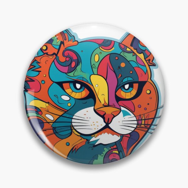 Artikelvorschau, Katze 10 – Helle und kräftige Kunst im Pop-Stil entworfen und verkauft von Serena789.