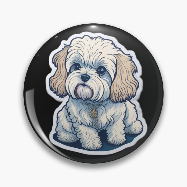 Item preview, Maltese (Sticker and Print Out) designed and sold by Sir Elgin Ortiz.