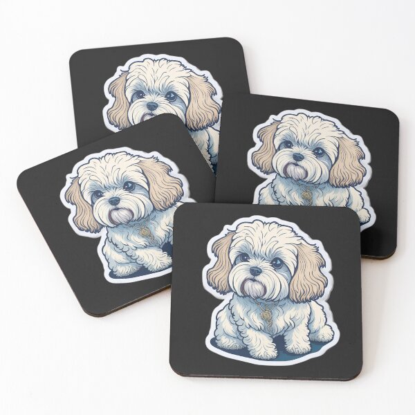Item preview, Maltese (Sticker and Print Out) designed and sold by Sir Elgin Ortiz.