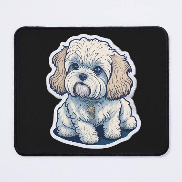 Item preview, Maltese (Sticker and Print Out) designed and sold by Sir Elgin Ortiz.