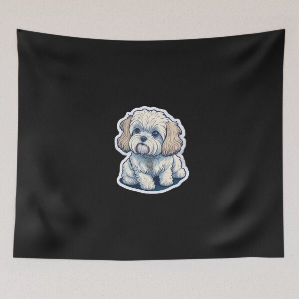 Item preview, Maltese (Sticker and Print Out) designed and sold by Sir Elgin Ortiz.