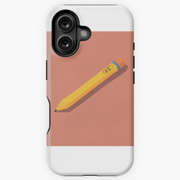 Item preview, Pencil on salmon background designed and sold by Arsenic-Arts.