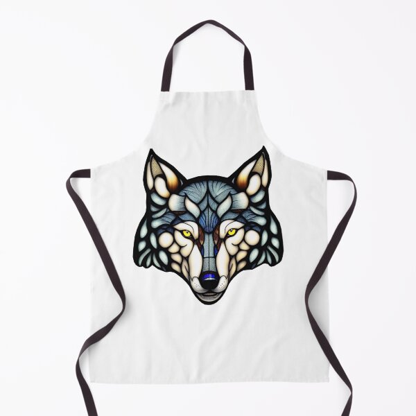 Item preview, Stained Glass Wolf Head No Background designed and sold by DBSR-LLC.