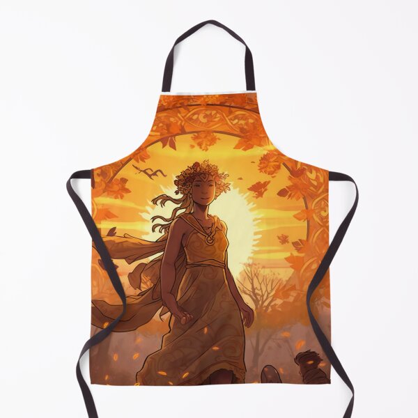 Item preview, Cartoon Sun Goddess - Celebrate the Longest Day in Summer. designed and sold by TheDigitalAnvil.