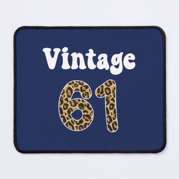 Item preview, Vintage 61 years birthday leopard pattern celebration 	 	 designed and sold by xdmkomzqg22.