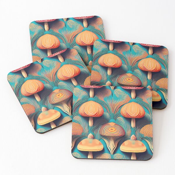 Item preview,  "Fantasy Mushrooms" designed and sold by Transelasticart.