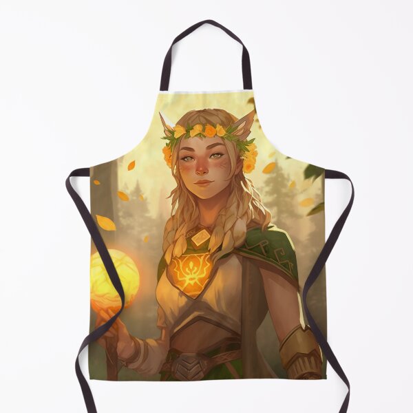 Item preview, Cartoon Sun Fire Elf - Celebrate the Longest Day in Summer. designed and sold by TheDigitalAnvil.