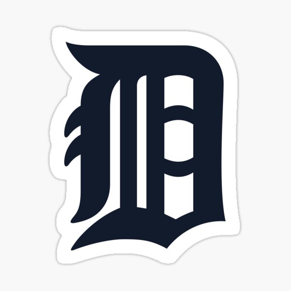 Detroit Tigers: Old English D Logo - Officially Licensed MLB Removable Wall  Decal