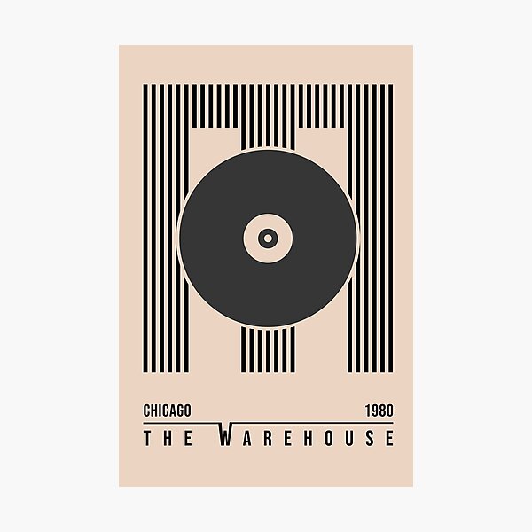 Item preview, Chicago the WareHouse 1980 Music House designed and sold by StudioNola.