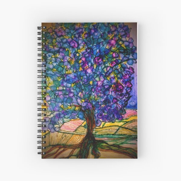 Item preview, Royal Purple Blue Majestic Tree Who is All That designed and sold by oddlycobbled.