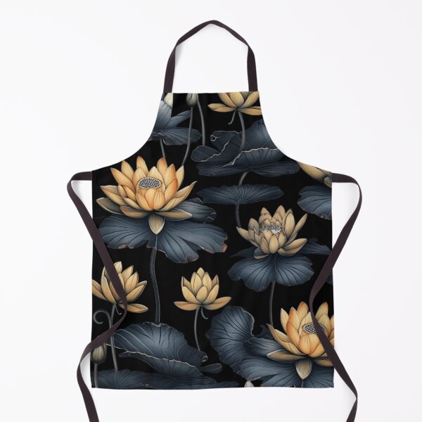 Item preview, Patrón de flores de loto designed and sold by DarkFablecation.