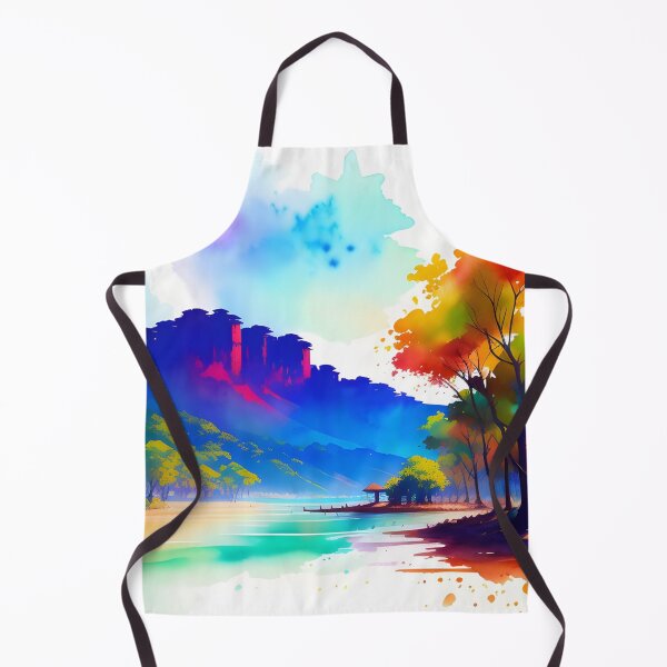 Item preview, Tropical Island Paradise in Watercolor designed and sold by Erika V..