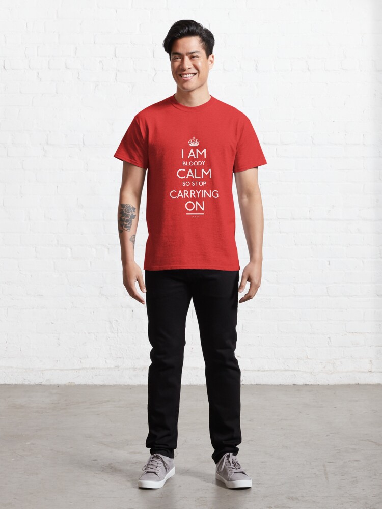 Thumbnail 3 of 7, Classic T-Shirt, Bloody Calm designed and sold by cgsketchbook.