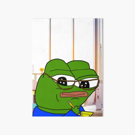 Accountant Pepe With Glasses