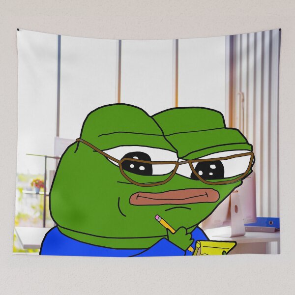 Item preview, Accountant Pepe With Glasses designed and sold by Slav-Art.