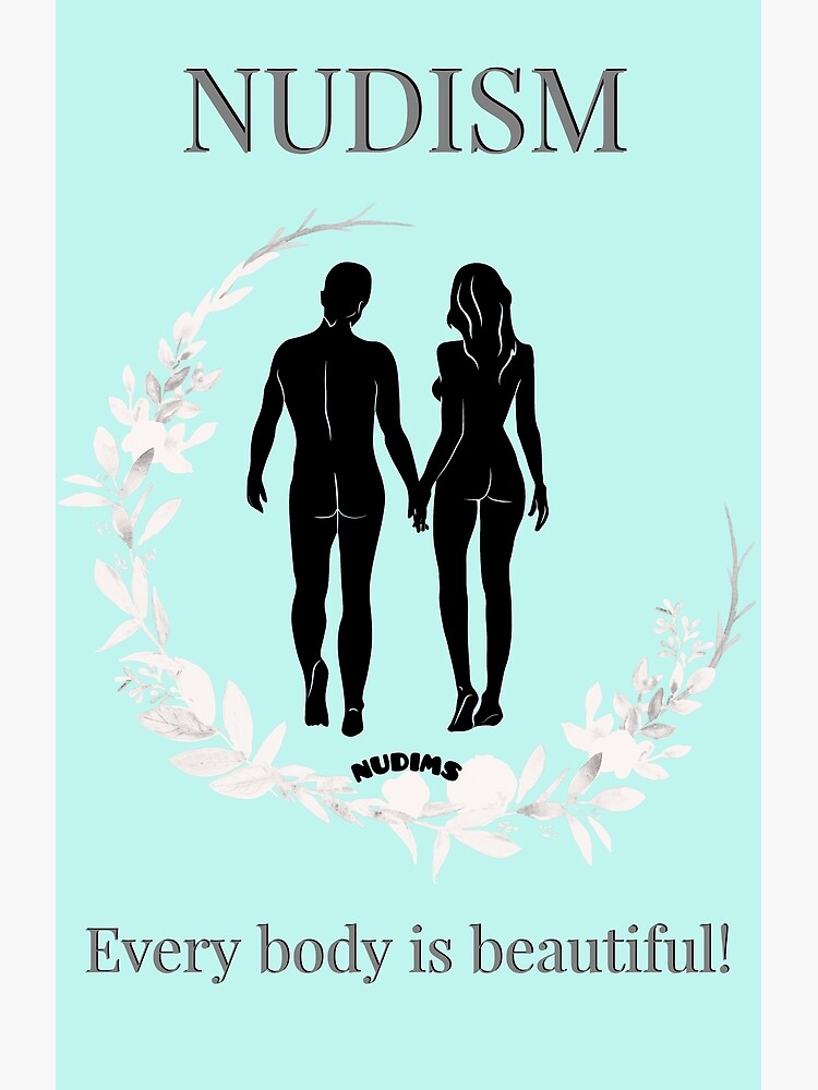 Nudism  Poster for Sale by NUDIMS | Redbubble