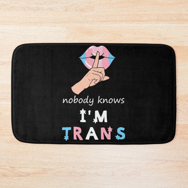 Item preview, SHHH Trans designed and sold by FGWAC.