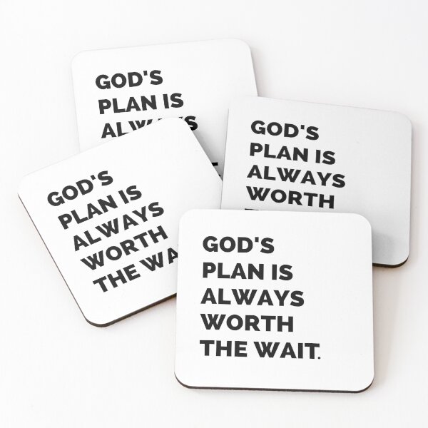 Item preview, God's plan is Always worth the wait designed and sold by Vanchys.