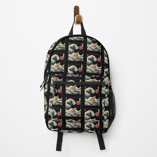 Item preview, Red Fox Kanagawa Japanese Surfing Wave designed and sold by rafaeltto.