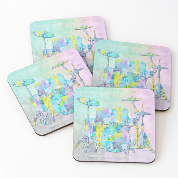 Item preview, Playful Fun Music Drums Art designed and sold by Sharon Cummings Art.