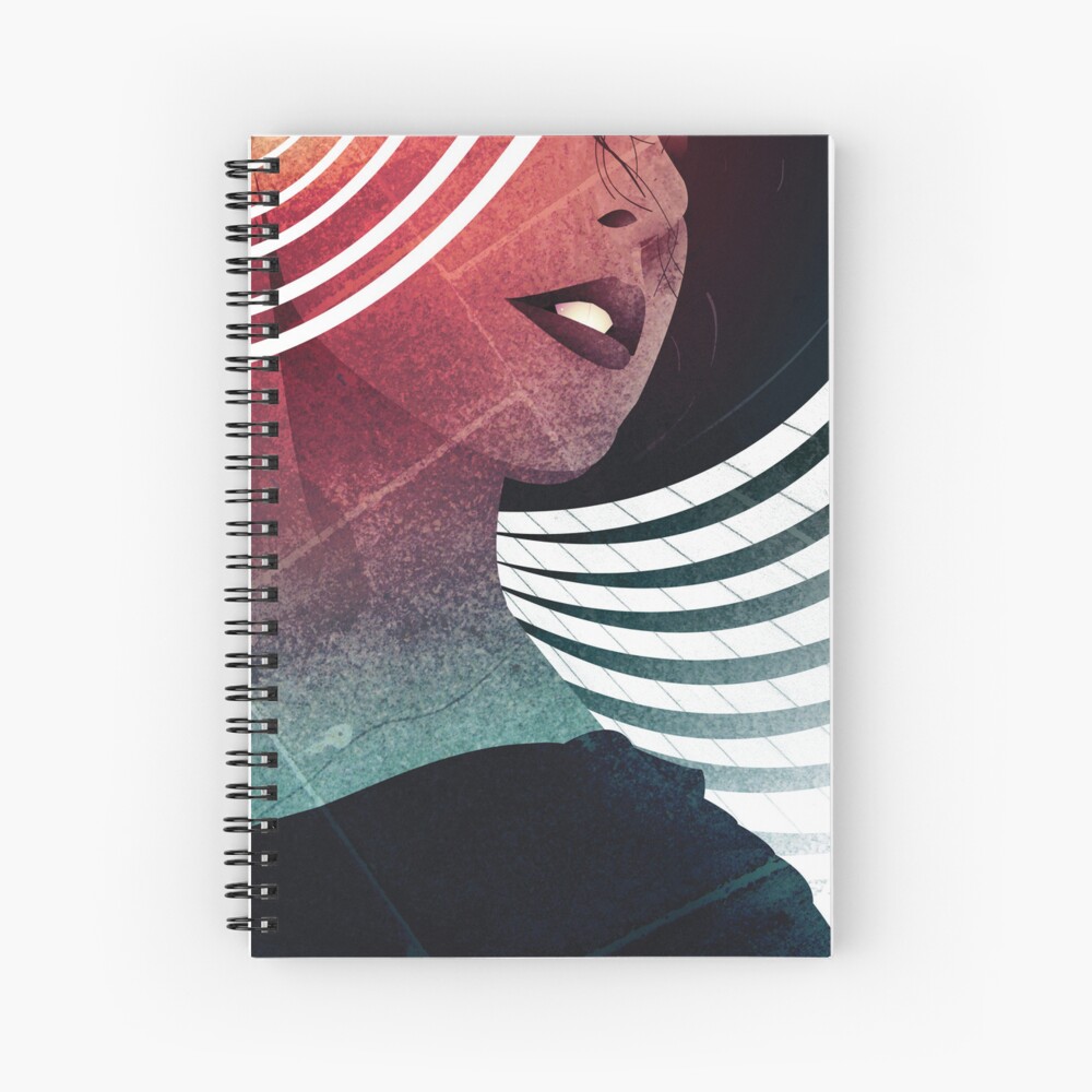 Item preview, Spiral Notebook designed and sold by cgsketchbook.