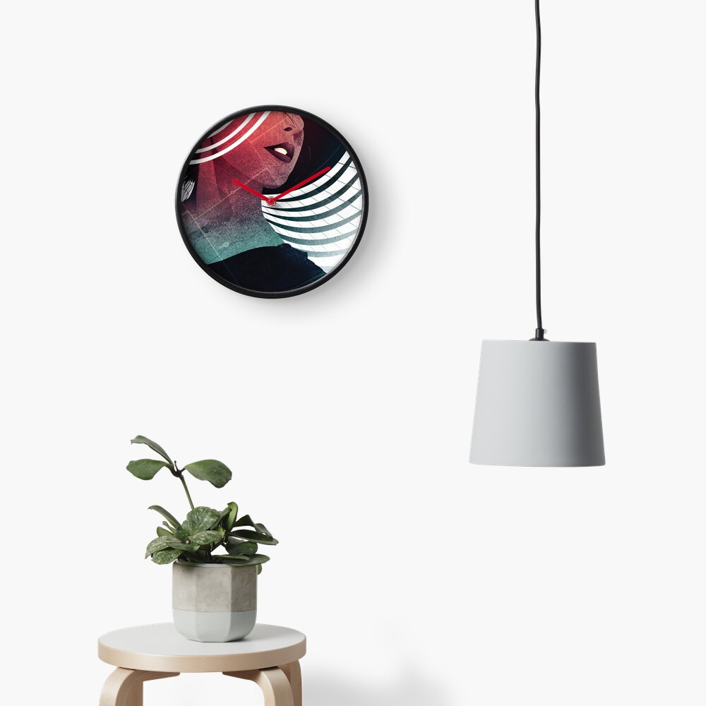 Item preview, Clock designed and sold by cgsketchbook.