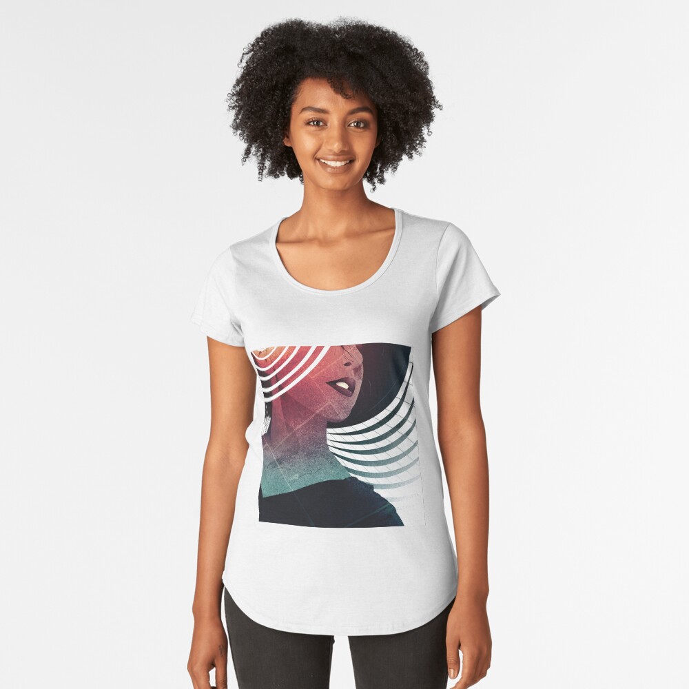 Item preview, Premium Scoop T-Shirt designed and sold by cgsketchbook.