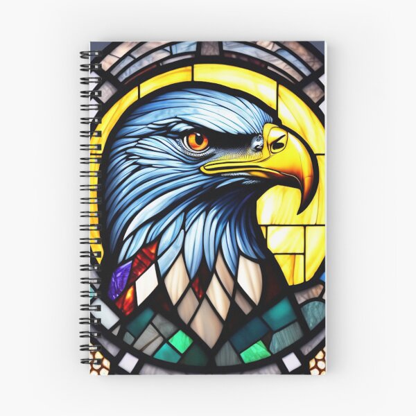 Item preview, Stained Glass Eagle Head designed and sold by DBSR-LLC.