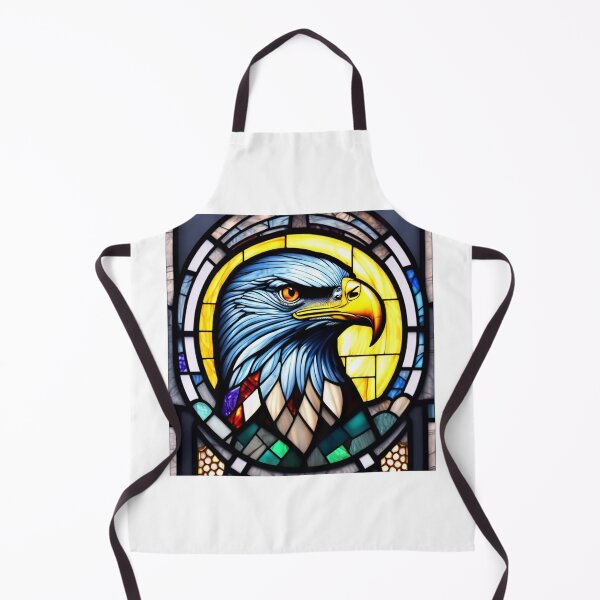 Item preview, Stained Glass Eagle Head designed and sold by DBSR-LLC.